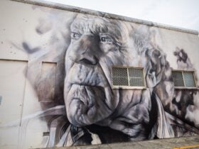 Angelo Valiante by Guido van Helten Mural in Stanthorpe