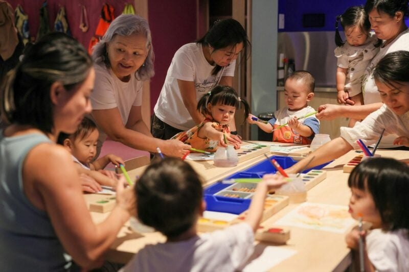 Children get creative at The Corner