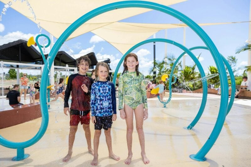 Kids at The Mill Water Park Petrie