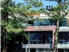 Shopping Centre by the beach