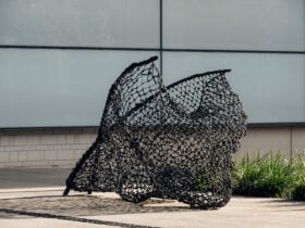 tow row sculpture at GOMA