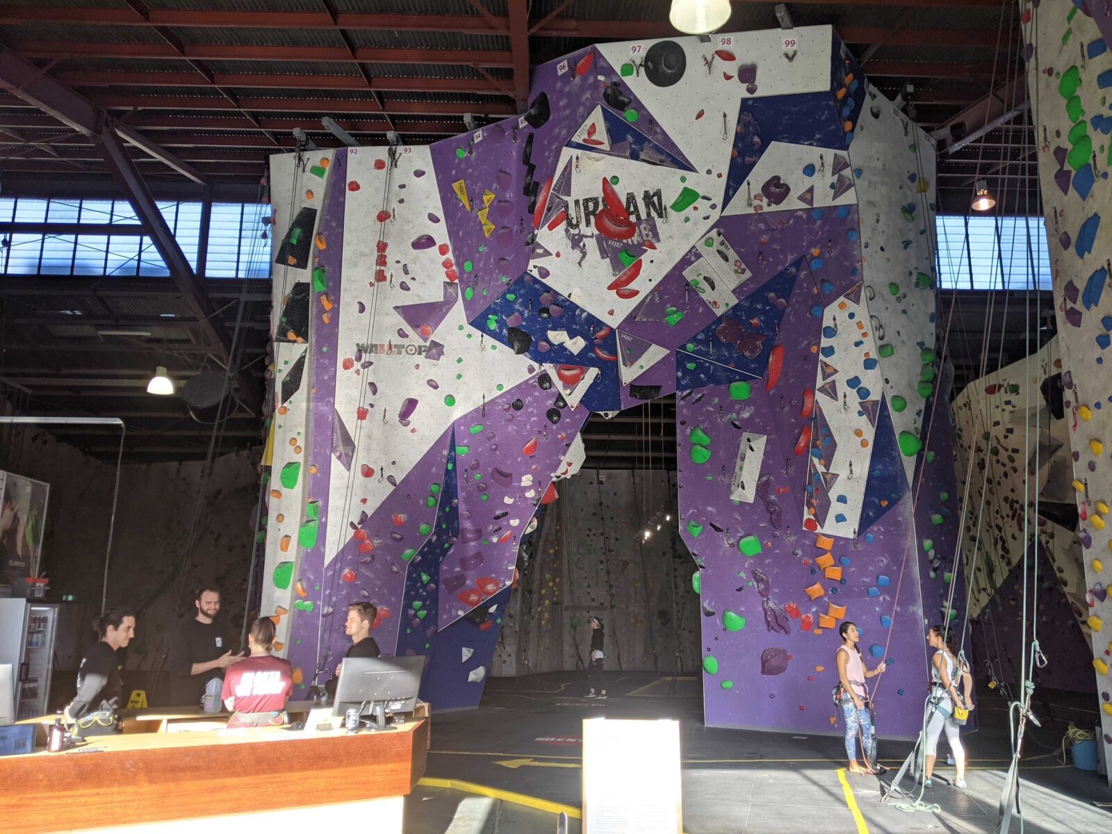 The The Arch - lead and top rope climbing