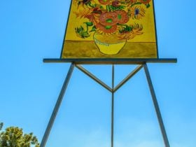 Van Gogh Sunflower Emerald
