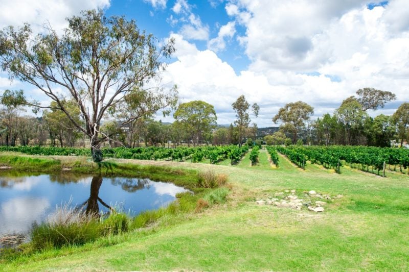 View from Varias Restaurant