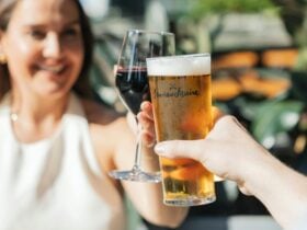 Cheers with James Squire Beer