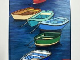 Harbour mooring Summer Vibes exhibition