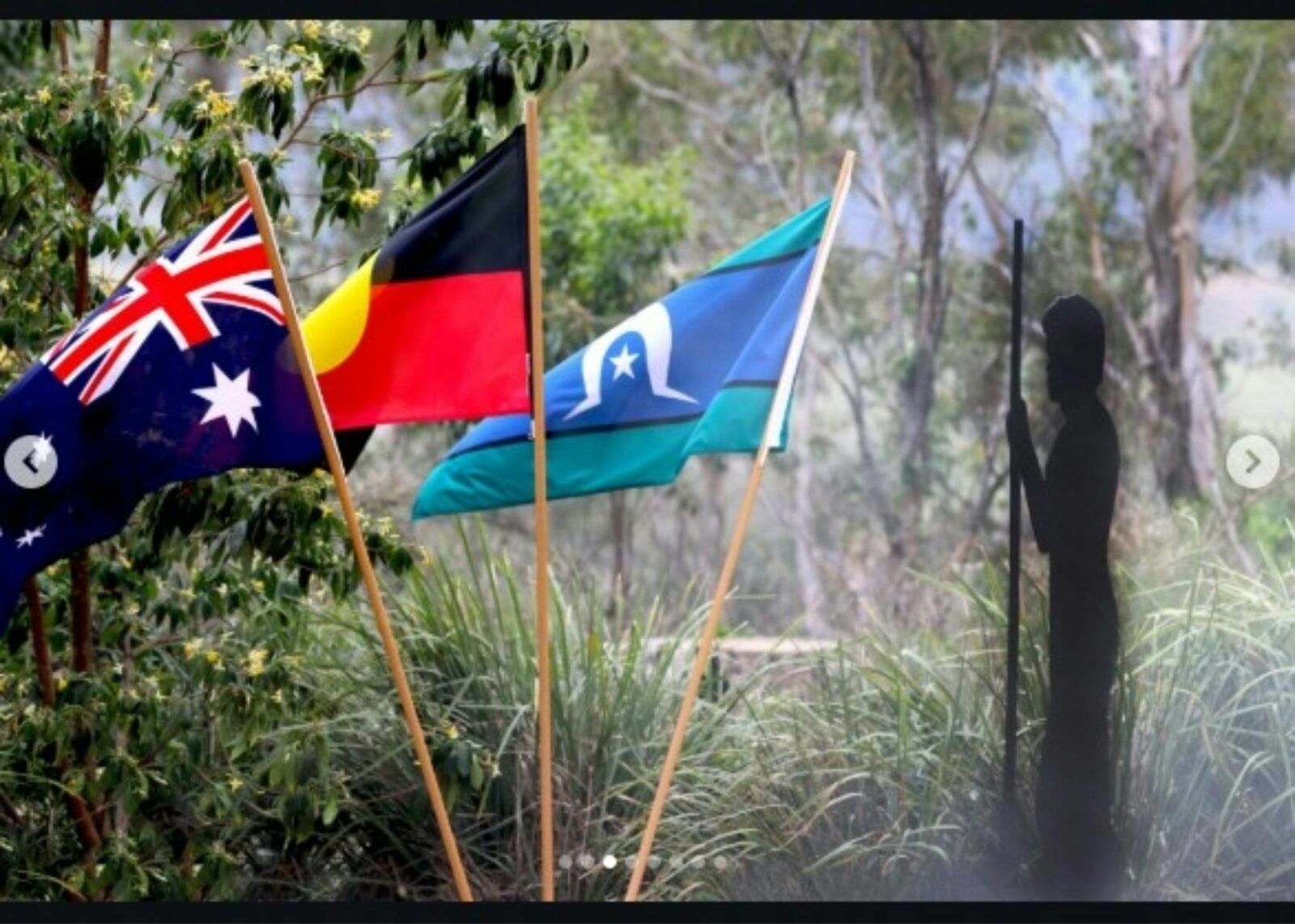 Battle of Meewah - Flags