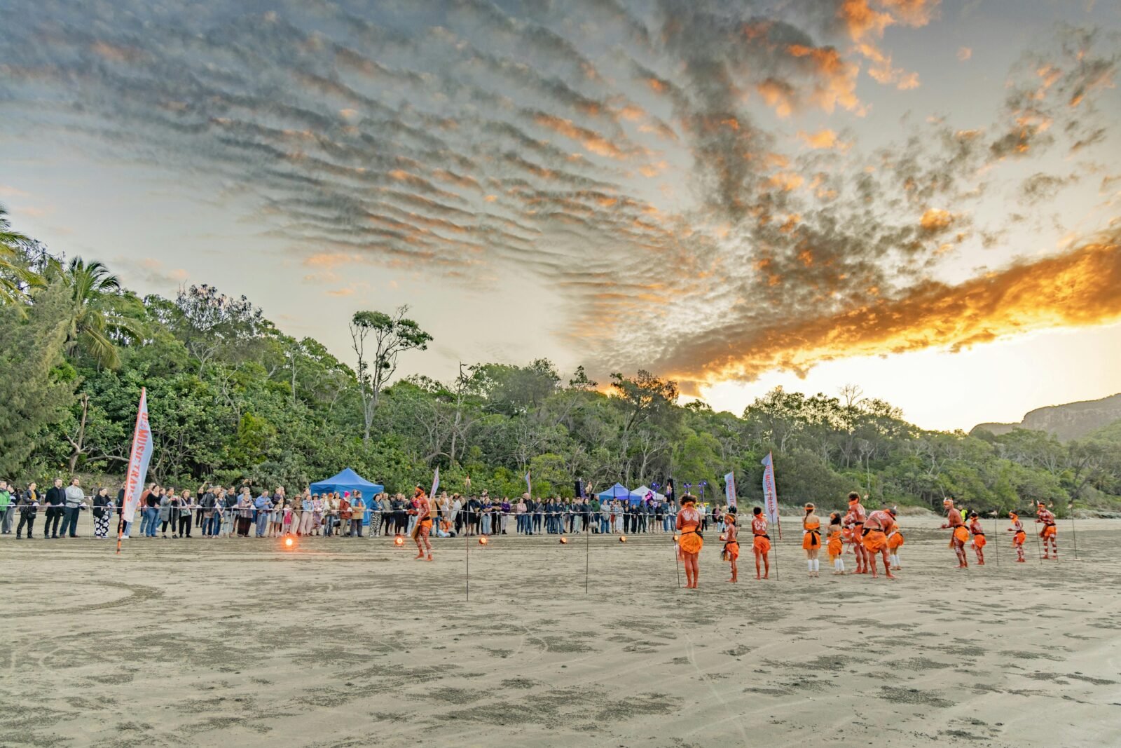 Tchundal Malar Dancers at Cape Hillsborough