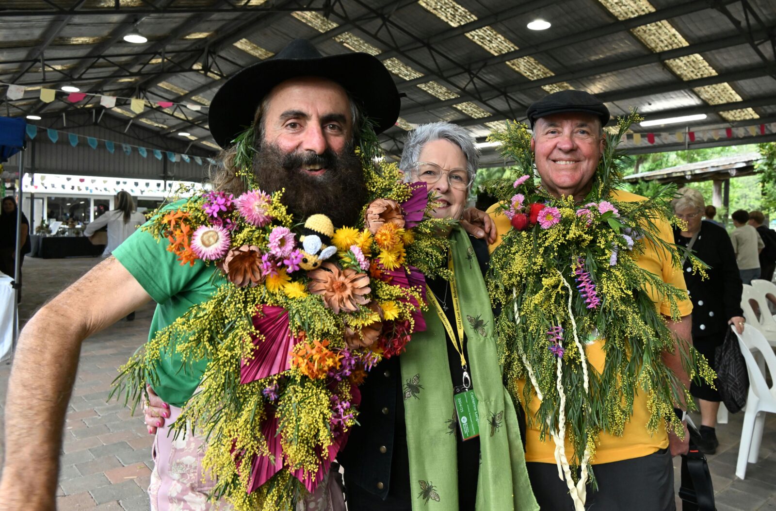 Costa and Mark with Floral Beards