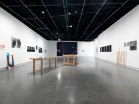 An installation view of 