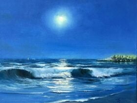 Watercolour painting