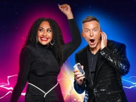 Electrifying 80s Artwork