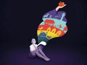 A Lady Telling a Story