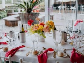 Table Setting at Melbourne Cup