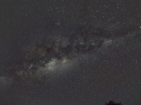 Milky Way on a winter