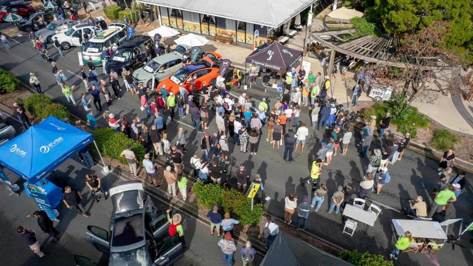 Small part of closed street where 2025 Expo took place