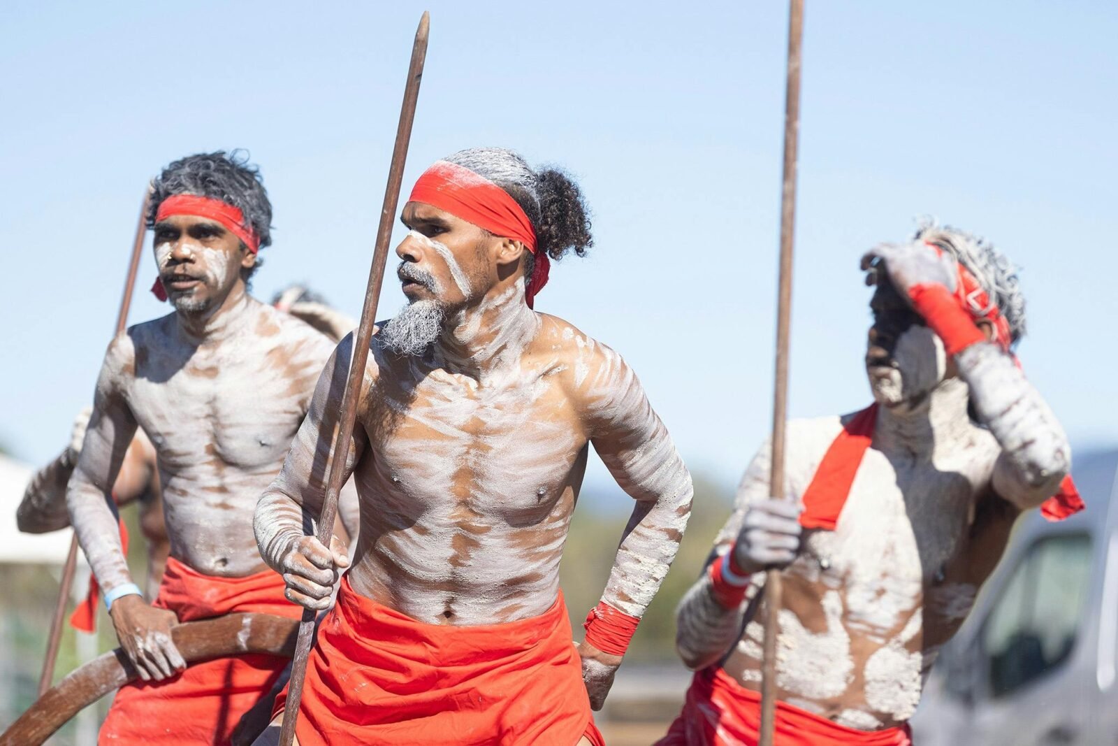 Indigenous dancers