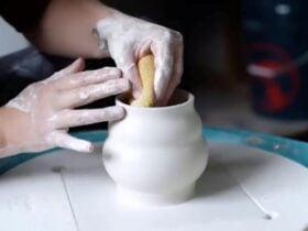 wheel thrown pottery