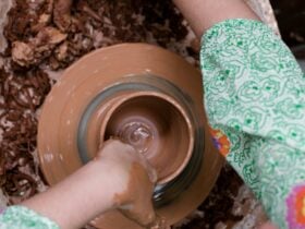 wheel thrown pottery