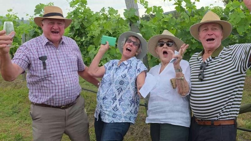 Fun in the vines