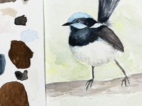 watercolour painting