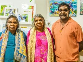 Opening night - Marion, Margaret & Kenneth