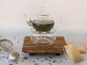 Pot of herbal tea