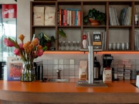 Bar offering cocktails, lo-fi organic wine, tap beer and premium spirits, plus speciality coffee.