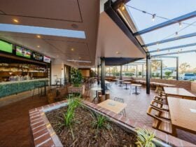 Outdoor eating area