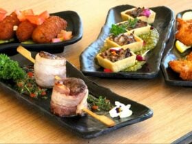 Variety of Tapas dishes