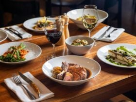 Meals from Lennons Restaurant & Bar's Dinner Menu - Brisbane City dining