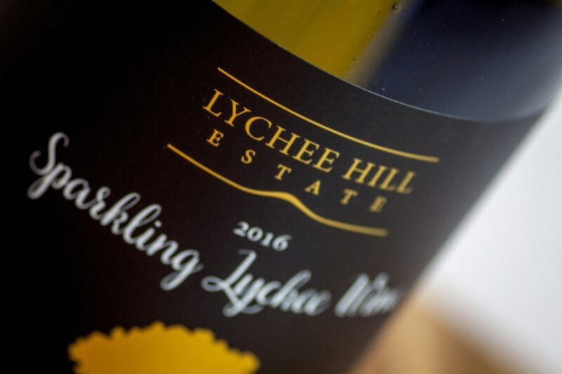 Sparkling Lychee Wine