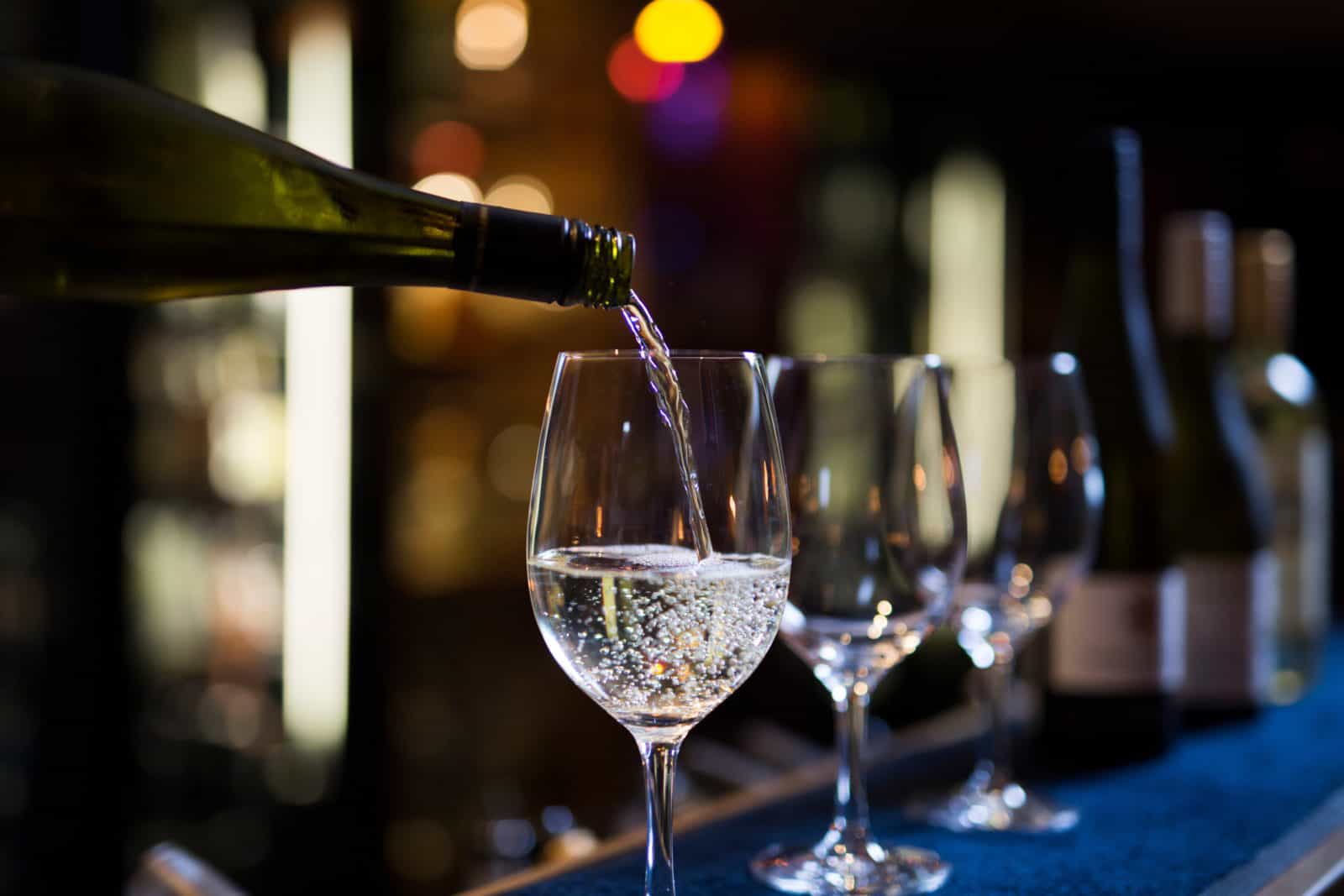 Enjoy many wines by the glass