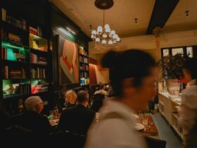 The Restaurant in full swing
