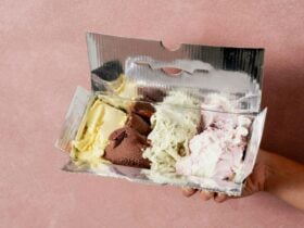 Gelato take home tubs