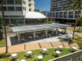 Sails Bar & Restaurant arial view