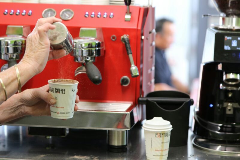 Coffee, morning tea and light lunches available in the cafe at Sarina Sugar Shed
