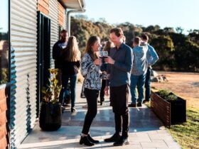 Toasting the new Granite Belt Cellar Door at Serrena Que Winery