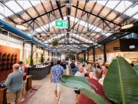 Image of Slipstream Brewing's indoor seating area