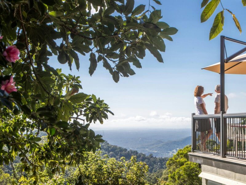 The View on Mount GLorious View from Enrtance