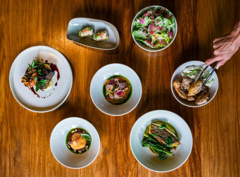 Lunch dishes