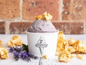 Ungermann Brothers Ipswich Lavender and Honeycomb Ice Cream