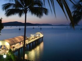 Reception held on the Coral Sea Jetty