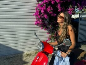 Red Vespa