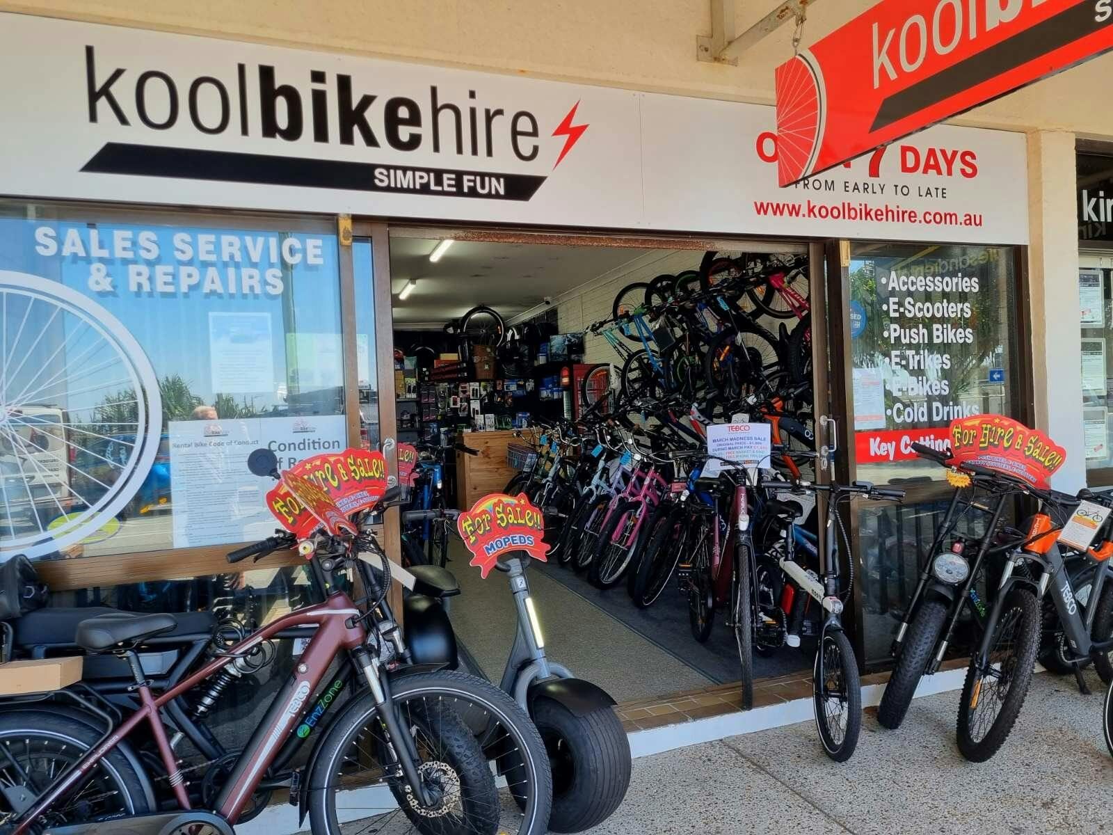 Kool Bike Hire Kingscliff