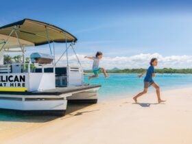 Hero - Kids jumping off pontoon
