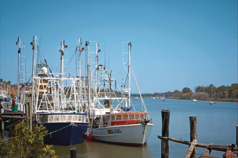 Fishing Boats Burnett