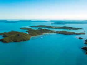Aerial View of Hamilton Island