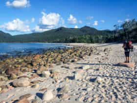 Hiking Hinchinbrook Island