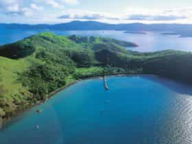 Aerial view of South Molle